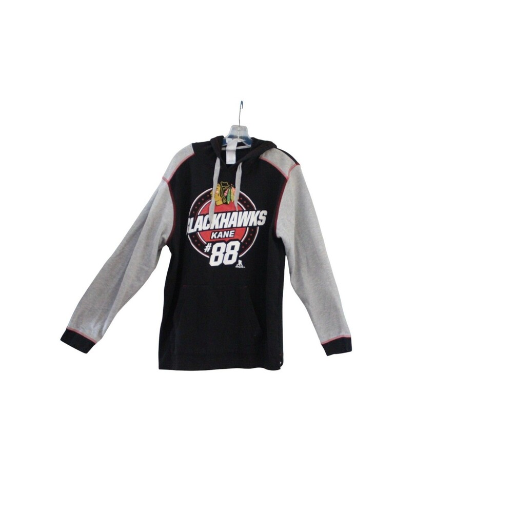 Chicago Blackhawks NHL Hockey Sweatshirt Hoodie #88 Patrick Kane Mens L